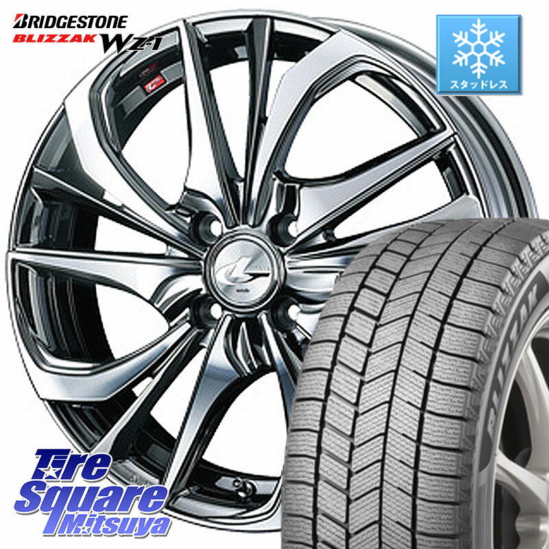 ֥¥ȥ BLIZZAK WZ-1 WZ1 2025ǯ ߸ˡ ֥ꥶå åɥ쥹 ߥĥ 205/65R16 WEDS å Leonis ...