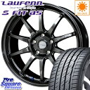 HANKOOK ハンコック Laufenn S Fit AS LH01 ラウフェン サマータイヤ 215/55R17 HotStuff CROSS SPEED HYPER EDITION CR10 軽量 4本 ホイールセット 17インチ 17 X 7 +55 5穴 114.3