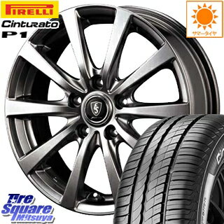 ピレリ Cinturato P1 チンチュラート P1 （数量限定特価） サマータイヤ 215/60R17 MANARAY EUROSPEED ユーロスピード G10 ホイールセット 4本 17インチ 17 X 7 +40 5穴 114.3