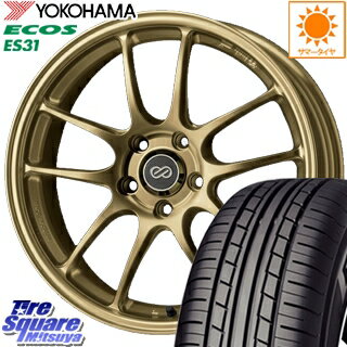 【予告5/10 Rカードで最大46倍！】 SX4 セレナ ENKEI PerformanceLine PF01 ホイールセット 17 X 7.0J +48 5穴 114.3YOKOHAMA ヨコハマ エコス ECOS ES31 サマータイヤ 205/50R17