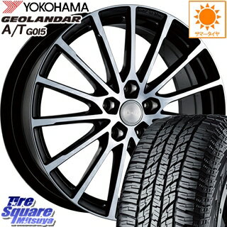 【予告!11月5日(火)楽天カードde最大P39倍】 YOKOHAMA ヨコハマ ジオランダー AT A/T G015 サマータイヤ 215/60R16 ブリヂストン ECOFORM エコフォルム CRS 171 ホイールセット 4本 16インチ 16 X 6.5 +45 5穴 114.3
