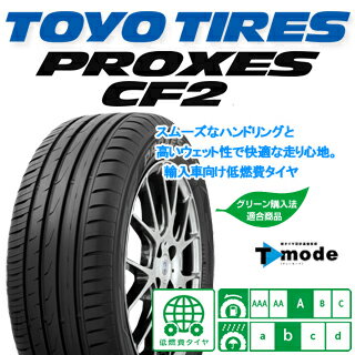 TOYOTIRES トーヨー プロクセス CF2 PROXES サマータイヤ 195/55R16BLEST Eurosport Shandry SE ホイールセット 4本 16インチ 16 X 6 +45 5穴 100