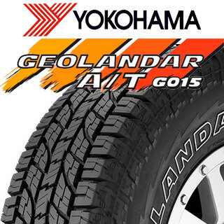 【取付対象】【2本以上からの販売】YOKOHAMA E5156 ヨコハマ GEOLANDAR G015 AT A/T アウトラインホワイトレター 265/60R18 1本価格 タイヤのみ サマータイヤ 18インチ