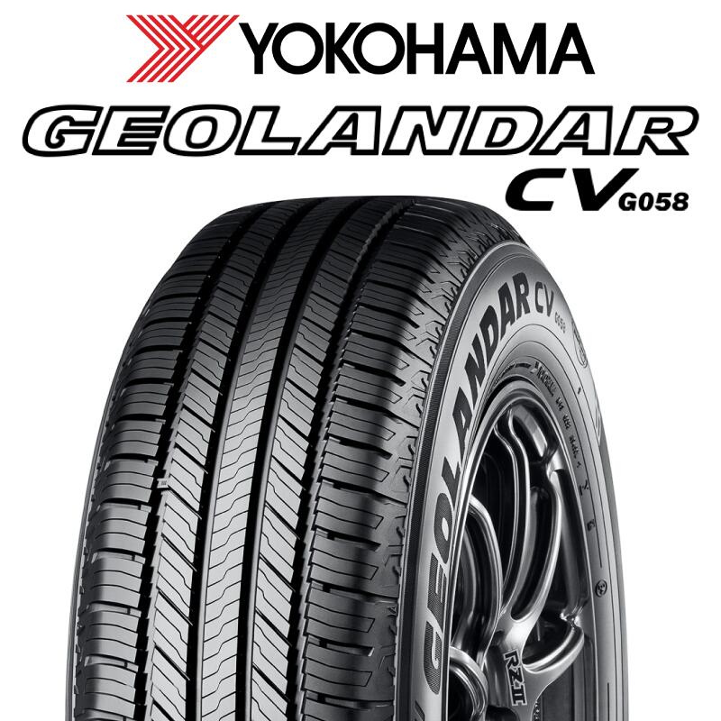 【取付対象】【2本以上からの販売】YOKOHAMA R5705 ヨコハマ GEOLANDAR CV G058 215/70R16 1本価格 タイヤのみ サマータイヤ 16インチ