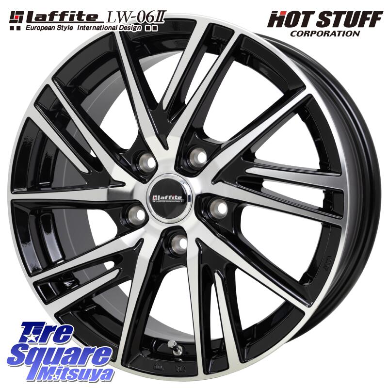 HotStuff ラフィット LW06-2 LW-06-2 ホイール 17インチ 17 X 7.0J +48 5穴 114.3 グッドイヤー EAGLE F1 ASYMMETRIC3 イーグル F1 アシメトリック3 XL AO 正規品 新車装着 サマータイヤ 215/45R17 セレナ ステップワゴン セレナ