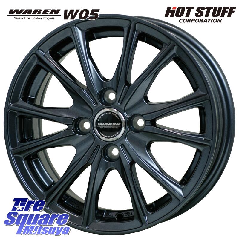 HotStuff WAREN W05 ヴァーレン ホイール15インチ 15 X 5.5J +45 4穴 100 VITOUR FORMULA X RWL-WSW ホワイトレター 納期要確認商品 185/65R15 アクア ノート