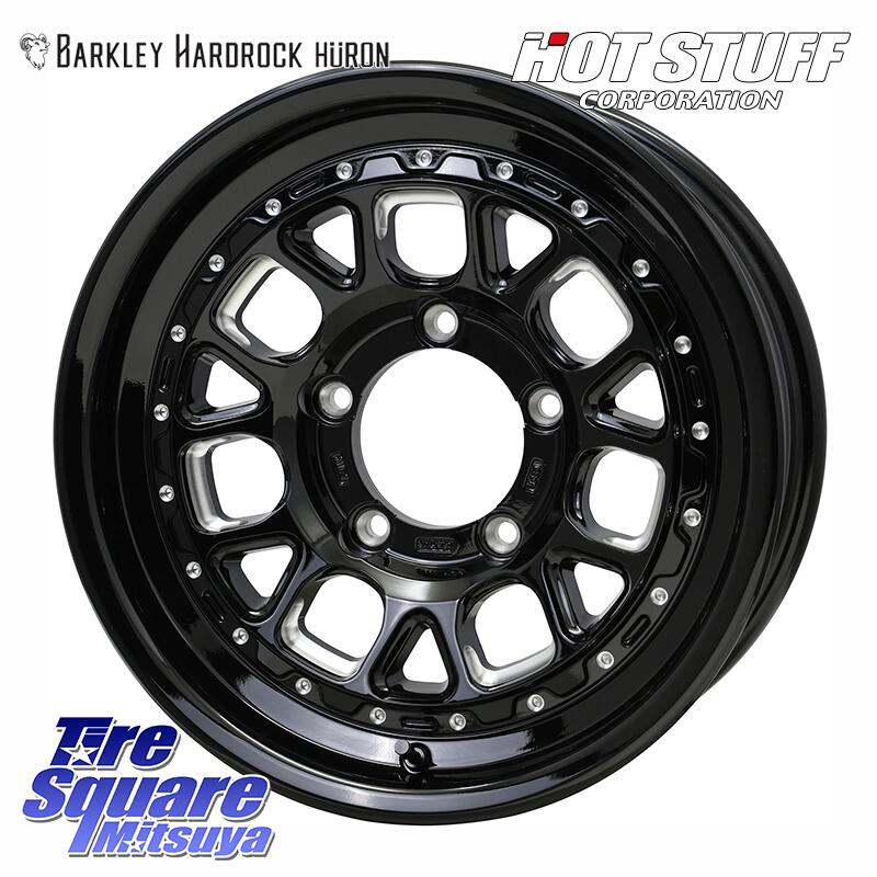 HotStuff BARKLEY HARDROCK HURON ホイール 16インチ 16 X 5.5J +20 5穴 139.7 MONSTA TIRE RT HYBRID RT R/T ハイブリット ホワイトレター 215/65R16 ジムニー