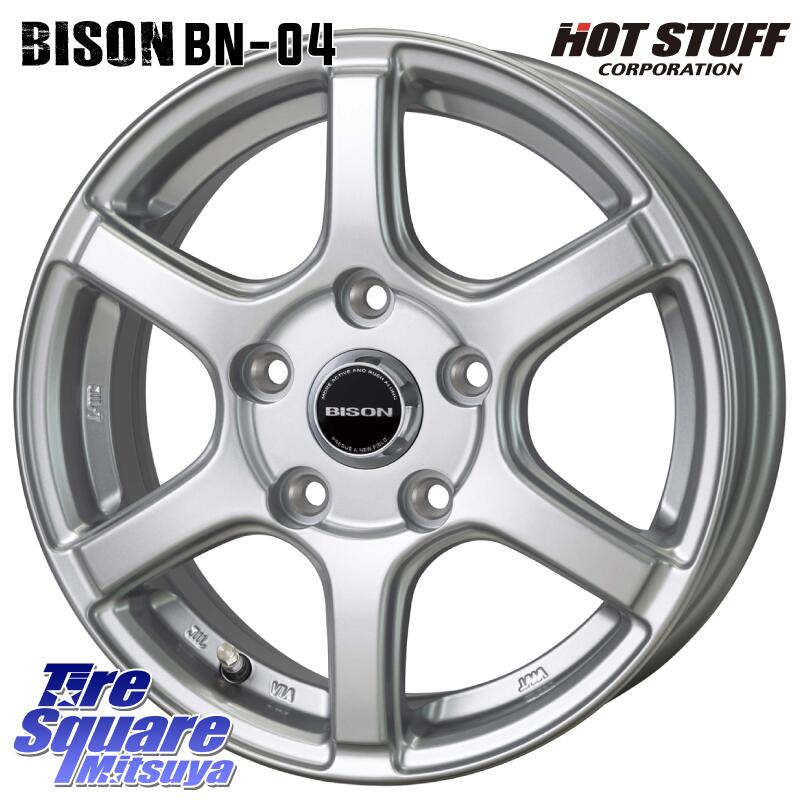 HotStuff BISON BN-04 BN04 ホイール 14インチ 14 X 5.0J(JWL-T) +45 5穴 114.3 ホイールのみ 4本価格