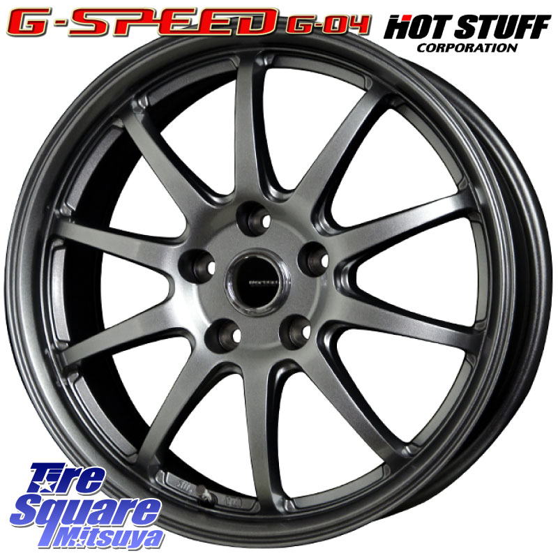 KENDA ケンダ KUAVELA SL KR32 サマータイヤ 215/55R17 HotStuff G-SPEED G-04 ダークシルバー ホイールセット 4本 17インチ 17 X 7 +48 5穴 114.3