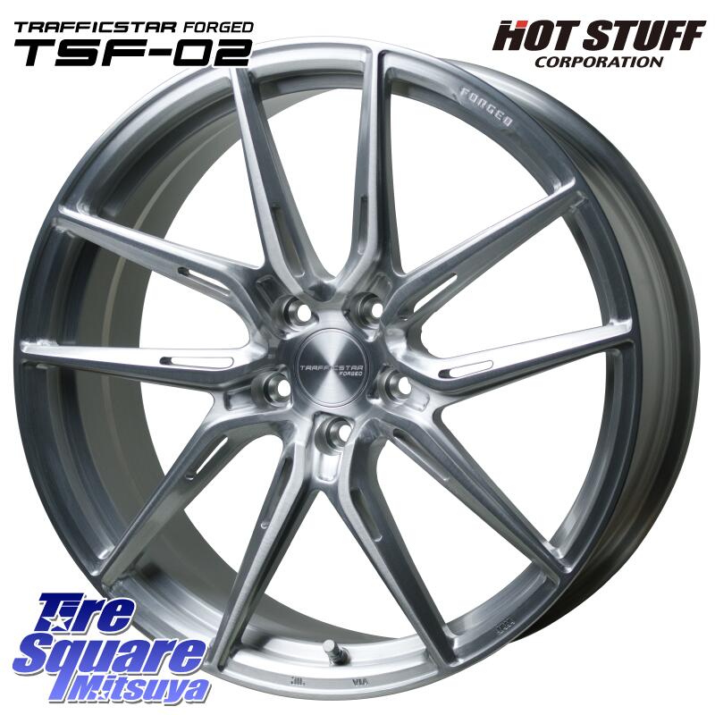 HotStuff TSF-02 BRS トラフィックスターフォージド 20インチ 20 X 8.5J +43 5穴 114.3 グッドイヤー WRANGLER DURATRAC RT サマータイヤ 265/50R20