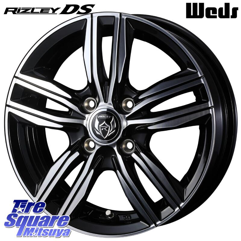 【6/20は最大28倍】 ネイキッド ゼスト WEDS ウェッズ ライツレー RIZLEY DS ホイールセット 13インチ 13 X 4.0J +45 4穴 100DUNLOP ダンロップ DIREZZA DZ101 ディレッツァ サマータイヤ 155/65R13