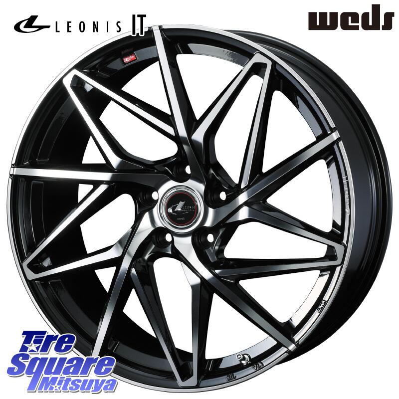 WEDS 40566 レオニス LEONIS IT PBMC 15インチ 15 X 6.0J +45 5穴 100 VITOUR FORMULA X RWL-WSW ホワイトレター 納期要確認商品 195/65R15 プリウス XV