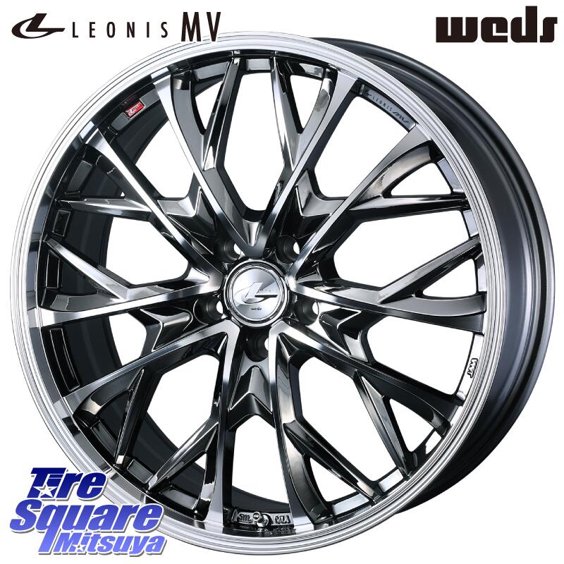 WEDS LEONIS MV レオニス MV BMCMC ホイール 18インチ 18 X 8.0J +42 5穴 114.3 KUMHO ECSTA PS31 エクスタ サマータイヤ 225/40R18 ヤリス