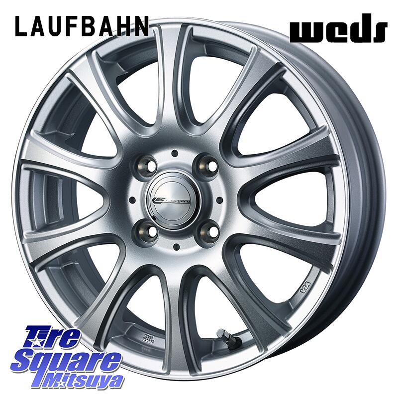 WEDS LAUFBAHN 在庫● ホイール 14インチ 14 X 5.5J +38 4穴 100 MONSTA TIRE RT HYBRID RT R/T ハイブリット ホワイトレター 165/65R14 ルーミー