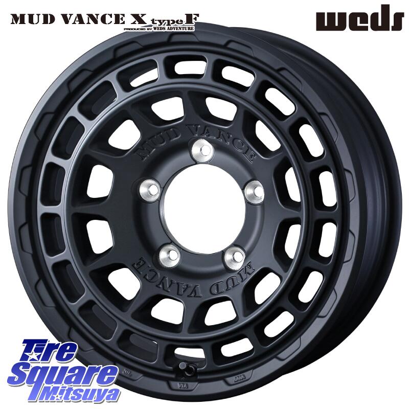 WEDS MUDVANCE X TYPE F ※インセット-5 ホイール 16インチ 16 X 6.0J +0 5穴 139.7 ホイールのみ 4本価格