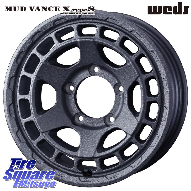 WEDS MUDVANCE X TYPE S ホイール 16インチ 16 X 5.5J +22 5穴 139.7 ホイールのみ 4本価格