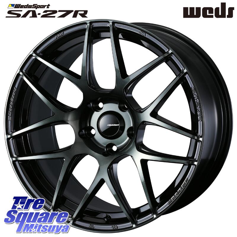 YOKOHAMA R4450 ヨコハマ BluEarth-4S AW21 オールシーズンタイヤ 225/55R18 WEDS 74172 SA-27R ウェッズ スポーツ WBC ホイール 18インチ 18 X 7.5J +35 5穴 114.3 デリカ D5 D:5 2