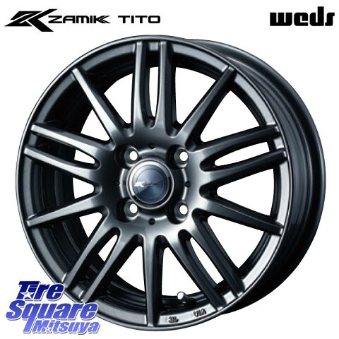 ブリヂストン ECOPIA エコピア NH100C 【特別価格6月末迄】サマータイヤ 155/65R13 WEDS ZAMIK TITO 13 X 4 +45 4穴 100