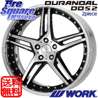 ブリヂストン プレイズ Playz PX 2 【特別価格6月末迄】サマータイヤ 245/45R18 WORK ワーク DURANDAL DD5.2 ホイールセット 4本 18インチ 18 X 7.5 +45 5穴 100