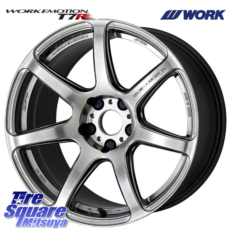 WORK ワーク EMOTION エモーション T7R 17インチ 17 X 7.0J +47 5穴 100 グッドイヤー EfficientGrip Performance エフィシェントグリップ パフォーマンス FI 正規品 新車装着 サマータイヤ 215/55R17