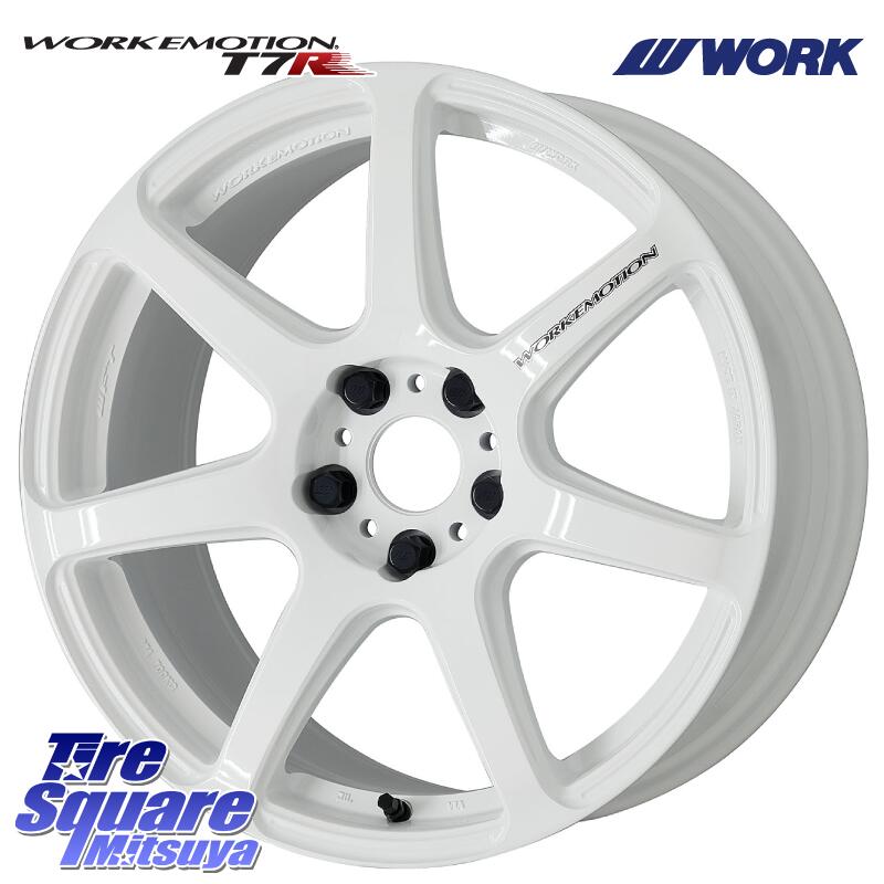 WORK ワーク EMOTION エモーション T7R 17インチ 17 X 7.0J +47 5穴 114.3 グッドイヤー EAGLE F1 ASYMMETRIC3 イーグル F1 アシメトリック3 XL AO 正規品 新車装着 サマータイヤ 215/45R17 セレナ セレナ