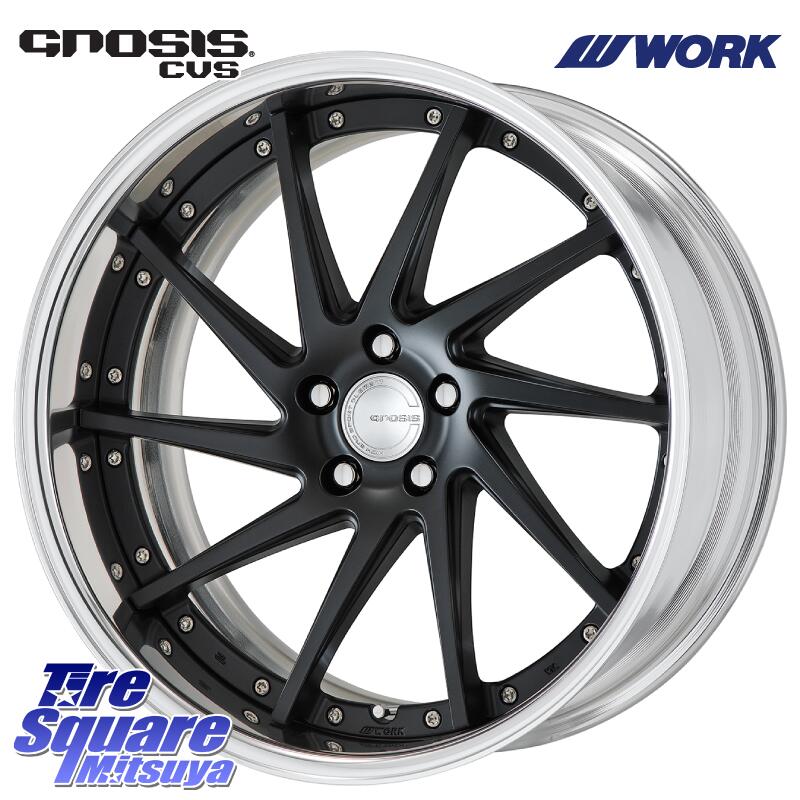 WORK GNOSIS CVS O Disk 20インチ 2ピース 20 X 8.5J +45 5穴 114.3 ホイールのみ 4本価格 RAV4 ムラーノ