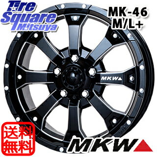 YOKOHAMA ヨコハマ ice GUARD5 アイスガード IG50プラス 215/65R16MKW MK-46 M/L+ ミルドブラック ホイール 4本セット 16インチ 16 X 7 +42 5穴 114.3