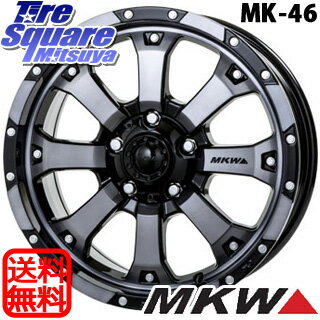 MKW MK-46 MK46 ダイヤカットグラファイトクリア ホイール 17インチ 17 X 7.5J +35 5穴 127 グッドイヤー WRANGLER DURATRAC RT サマータイヤ 245/75R17 ジープ ラングラー JK JL