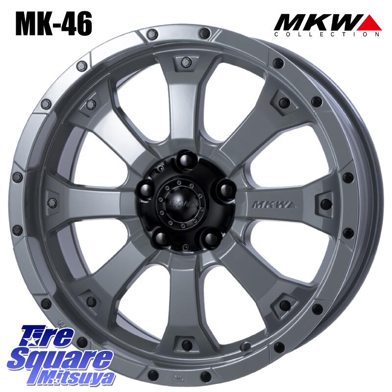 MKW MK-46 ヘルキャット ホイール 4本 17インチ 17 X 7.5J +35 5穴 114.3 グッドイヤー EAGLE F1 ASYMMETRIC3 イーグル F1 アシメトリック3 XL J 正規品 新車装着 サマータイヤ 225/55R17