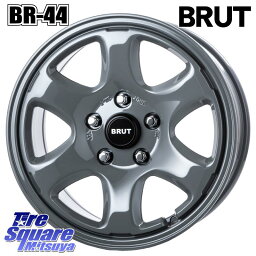 BRUT ブルート BR-44 BR44 ホイール 17インチ 17 X 7.5J +38 5穴 114.3 KUMHO ECSTA HS52 エクスタ サマータイヤ 215/60R17 アルファード UX カローラクロス