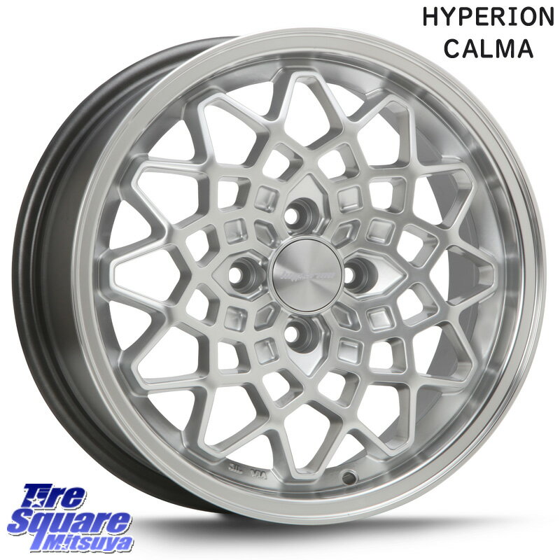 MLJ hyperion CALMA ϥڥꥪ  15 X 5.0J +45 4 100 åɥ䡼 DuraGrip ǥ饰å   ޡ 175/65R15 ϥ顼 ե