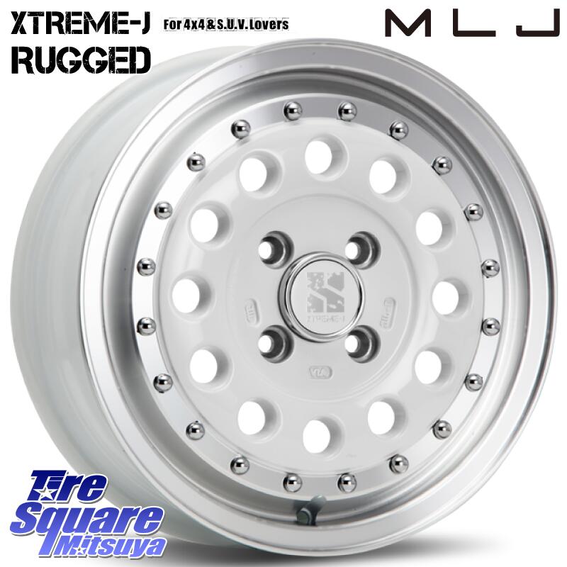 MLJ XTREME-J エクストリーム RUGGED WH NV200/デリカD:3専用14インチ 14 X 5.0J(JWL-T) +42 4穴 114.3 ホイールのみ 4本価格