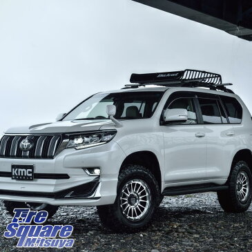 【10/10は楽天カードで最大45倍】【取付対象】 プラド 150 KMC KM542 Impact ホイール セット 17インチ 17 X 8.0J +20 6穴 139.7 MONSTA TIRE TERRAIN GRIPPER ALL TERRAIN ホワイトレター 265/70R17