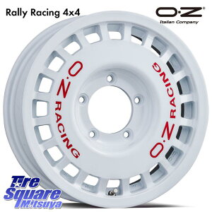 OZ Rally Racing 4x4 ジムニーシエラ用 ※インセット-5 ホイール 16インチ 16 X 6.0J +0 5穴 139.7 ミシュラン LATITUDE TOUR HP 98H 正規 215/65R16 ジムニー シエラ