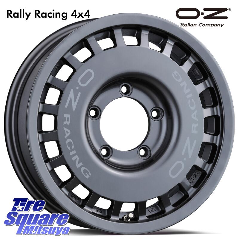 OZ Rally Racing 4x4 ジムニー用 ホイール 16インチ 16 X 5.5J +20 5穴 139.7 NANKANG TIRE ROLLNEX FT-9 ホワイトレター サマータイヤ 175/80R16 ジムニー