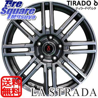 KENDA ケンダ KR-201 サマータイヤ 215/55R17 阿部商会 TIRADO DELTA 在庫限定 ホイールセット 4本 17インチ 17 X 7 +53 5穴 114.3