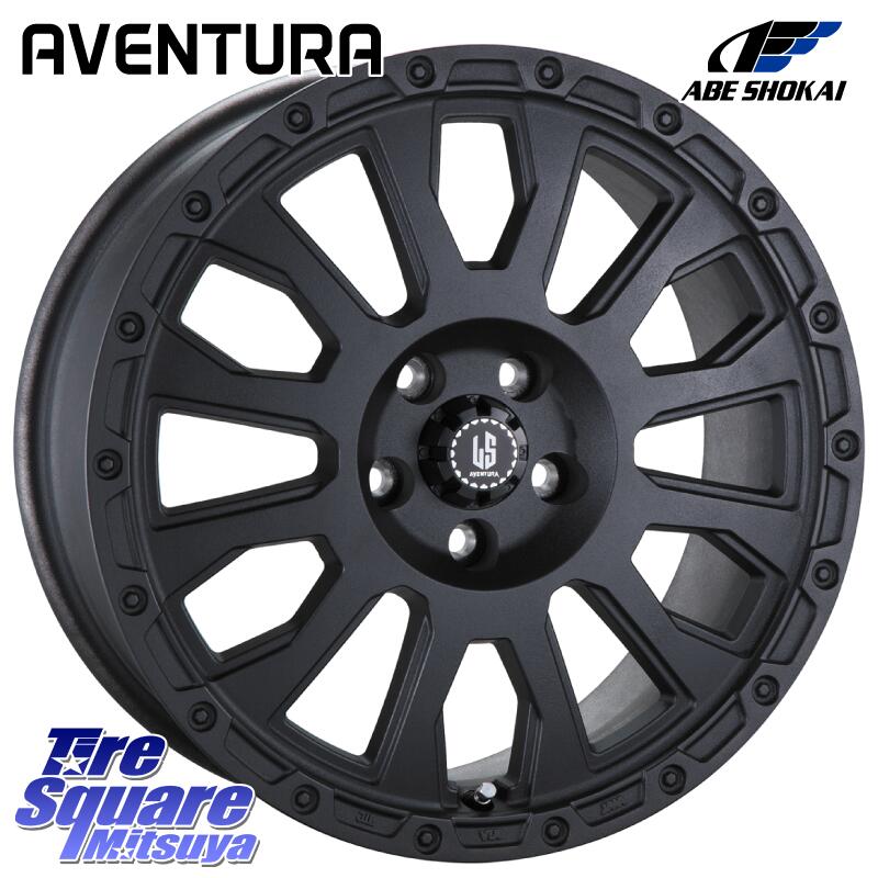  LA STRADA AVENTURA  BK 18 18 X 8.0J +40 5 114.3 YOKOHAMA R9095 襳ϥ ADVAN dB V553 225/55R18 ȥ쥤 ǥꥫ D5 D:5