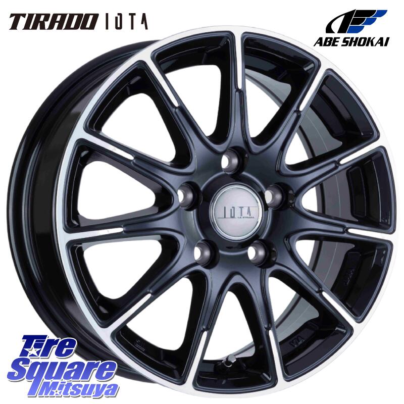 阿部商会 TIRADO IOTA イオタ ホイール 17インチ 17 X 7.0J +45 5穴 114.3 グッドイヤー EAGLE F1 ASYMMETRIC3 イーグル F1 アシメトリック3 LRR 正規品 新車装着 サマータイヤ 225/45R17