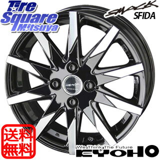 TOYOTIRES トーヨー タイヤ SD-7 サマータイヤ 185/70R14KYOHO 共豊 スマック スフィーダ SMACK SFIDA ホイール 4本セット 14インチ 14 X 5.5 +50 4穴 100