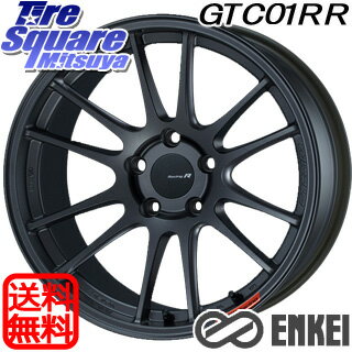 インプレッサG4 ENKEI エンケイ Racing Revolution GTC01RR ホイールセット 18 X 7.5J +45 5穴 100 ブリヂストン プレイズ Playz PX-RV2【特別価格12月末迄】サマータイヤ 215/45R18