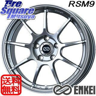 ブリヂストン NEXTRY ネクストリー サマータイヤ 215/55R17ENKEI Racing RSM9 ホイール 4本セット 17インチ 17 X 7 +45 5穴 114.3