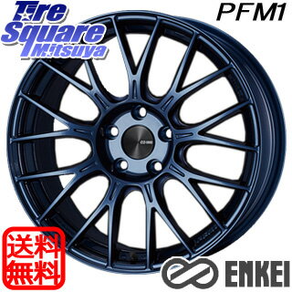 【4/15はRカードで最大44倍】 ENKEI PerformanceLine PFM1 ホイールセット 17インチ 17 X 7.0J +48 4穴 100YOKOHAMA ADVAN FLEVA V701 アドバン フレバ サマータイヤ 205/45R17