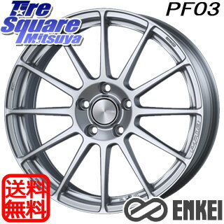 【4/15はRカードで最大44倍】 ENKEI PerformanceLine PF03 ホイールセット 17 X 7.0J +48 5穴 114.3NANKANG TIRE ナンカン NS-2R コンパウンド180 競技用 サマータイヤ 225/45R17