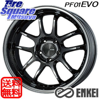 ENKEI エンケイ PerformanceLine PF01 EVO SBK ホイール 18 X 9.5J +12 5穴 114.3 ホイールのみ 4本価格