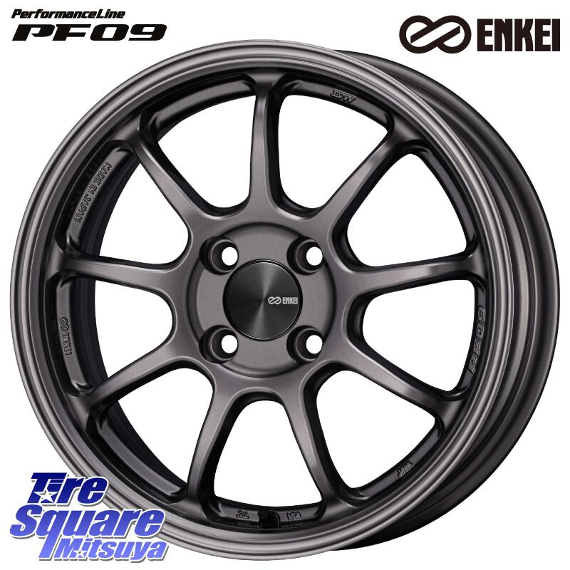 ENKEI PerformanceLine PF09 ホイール 4本 16インチ 16 X 6.5J +38 4穴 100 グッドイヤー EfficientGrip エフィシェントグリップ SUV FI 正規品 新車装着 サマータイヤ 215/65R16 ライズ ガソリン車