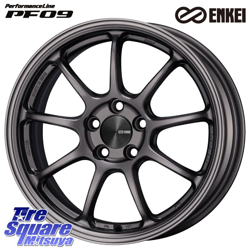 ENKEI PerformanceLine PF09 ホイール 4本 16インチ 16 X 6.5J +38 5穴 100 グッドイヤー EfficientGrip エフィシェントグリップ SUV FI 正規品 新車装着 サマータイヤ 215/65R16 ライズ ハイブリッド車