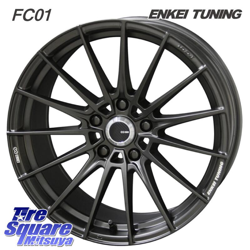 KYOHO 【欠品次回5月末】ENKEI TUNING FC01 ホイール 4本 18インチ 18 X 8.0J +45 5穴 114.3 グッドイヤー EAGLE F1 ASYMMETRIC2 イーグル F1 アシメトリック2 N0 正規品 新車装着 サマータイヤ 235/45R18 カムリ