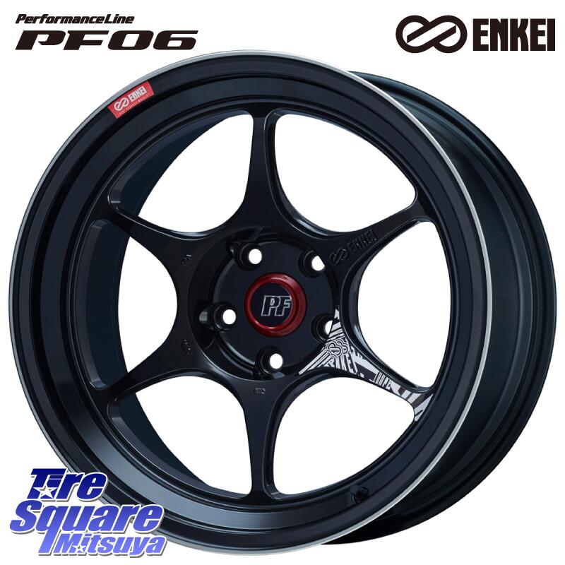 DUNLOP ウィンターマックス03 WM03 ダンロップ スタッドレス 225/50R17 ENKEI エンケイ PerformanceLine PF06 BK ホイール 17インチ 17 X 7.5J +45 5穴 114.3 WRX S4 RX-8