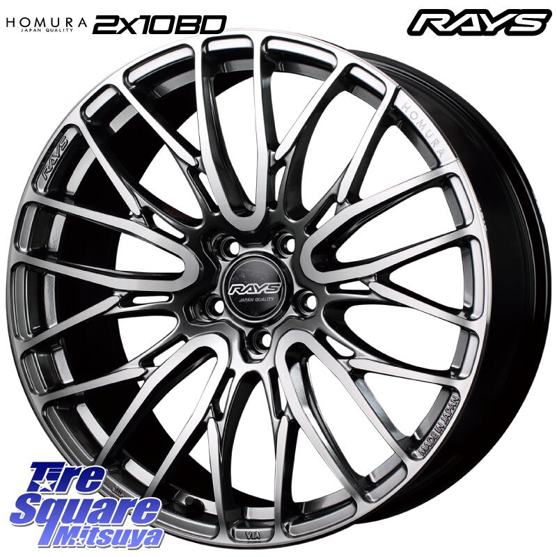 RAYS 【欠品次回8月末】 レイズ HOMURA ホムラ Japan Quality 2X10BD 19 X 8.0J +38 5穴 114.3 グッドイヤー EAGLE RS-A2 イーグル RSA2 正規品 新車装着 サマータイヤ 245/45R19 NX