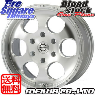 MEIWA Blood Stock One Piece ホイール 17インチ 17 X 8.0J +30 6穴 139.7 グッドイヤー WRANGLER DURATRAC RT サマータイヤ 265/70R17 トライトン